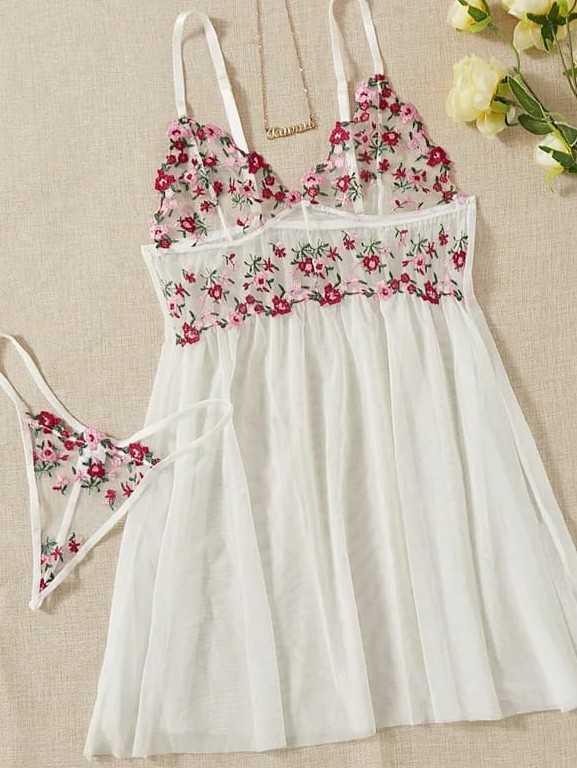 Sexy Flower Lingerie 