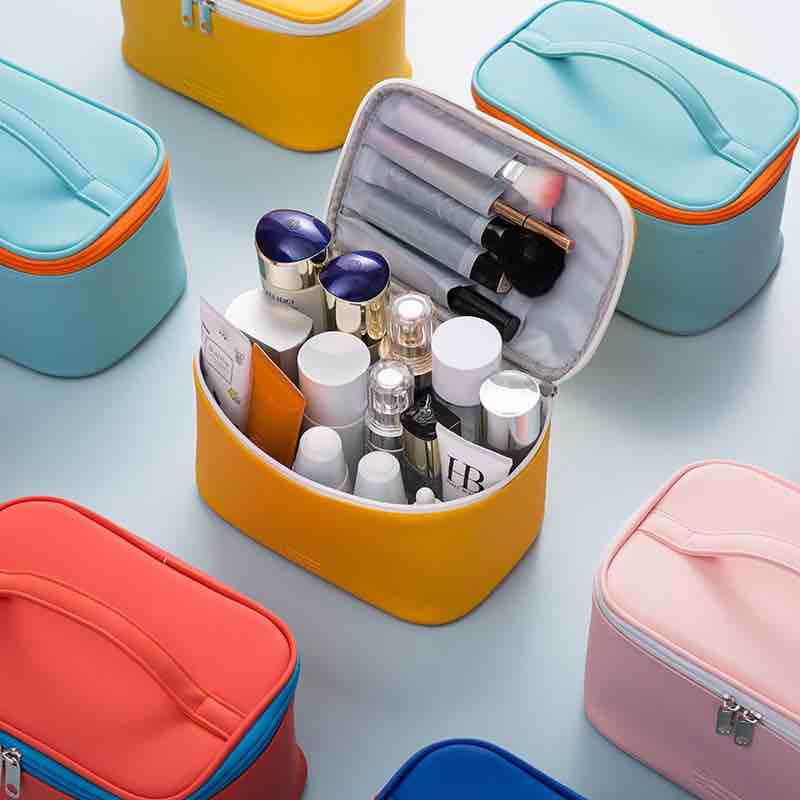 Vibrant Cosmetic Storage Bags