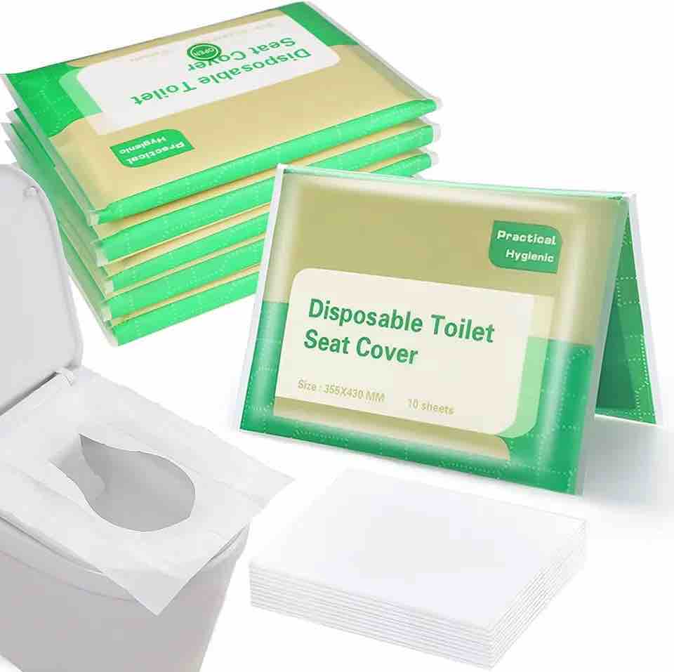 Disposable toilet seat cover 