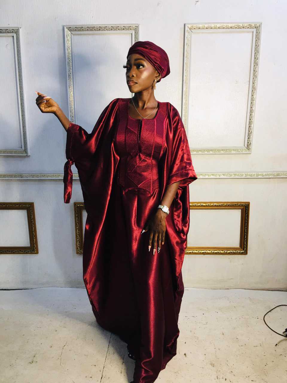 Luxury Boubou with inner belt