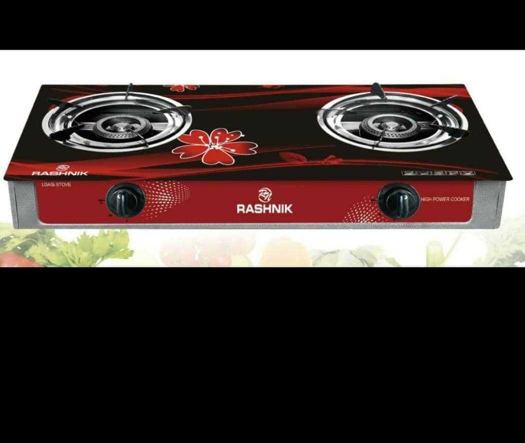 Rashnik Stylish glass gas burner
