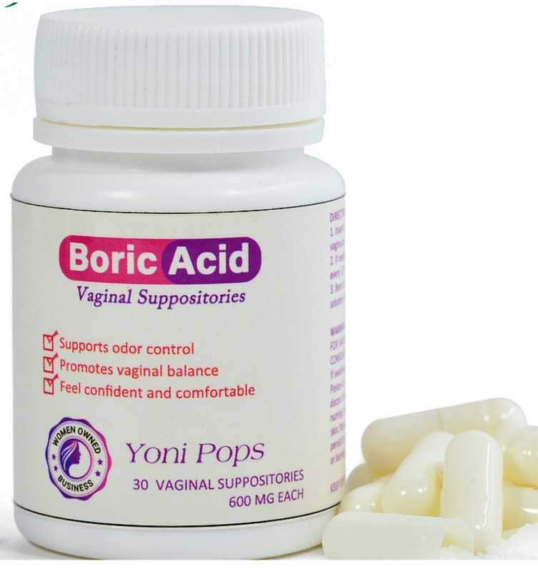 Boric Acid Vagina Suppository-30pills 