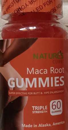 Maca Root Gummies for Butt and Hips Enlargement 