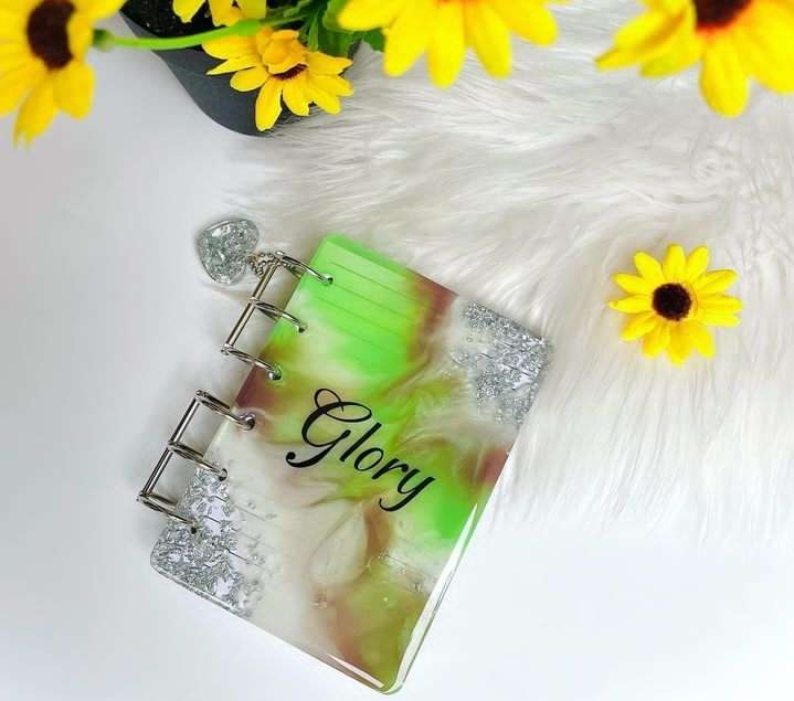 Resin Notebook (Customized) -- A5