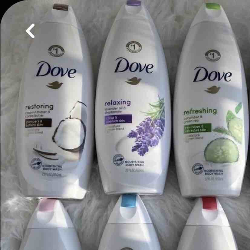 Dove body wash 