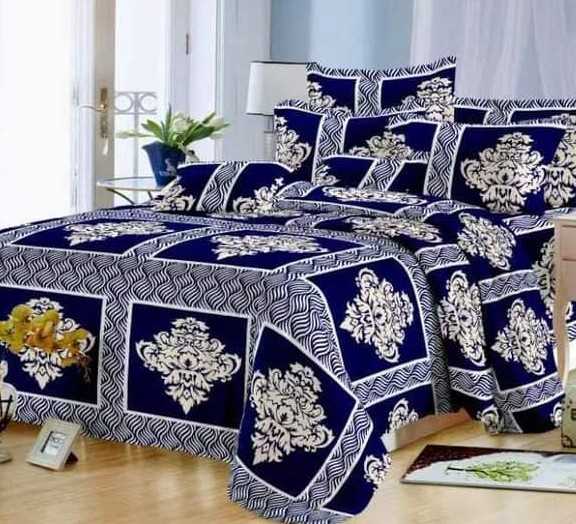 bedsheet, Duvet, throw pillows.