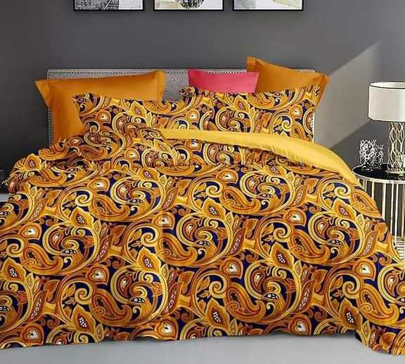 bedsheet, Duvet, throw pillows.
