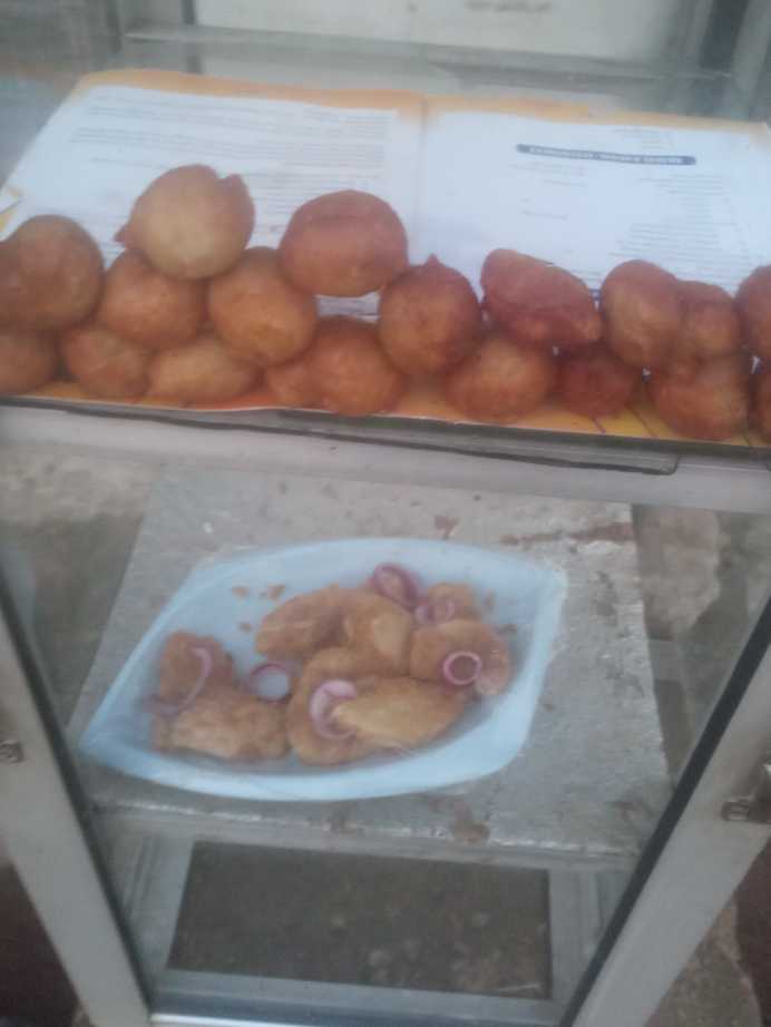 Yam and egg