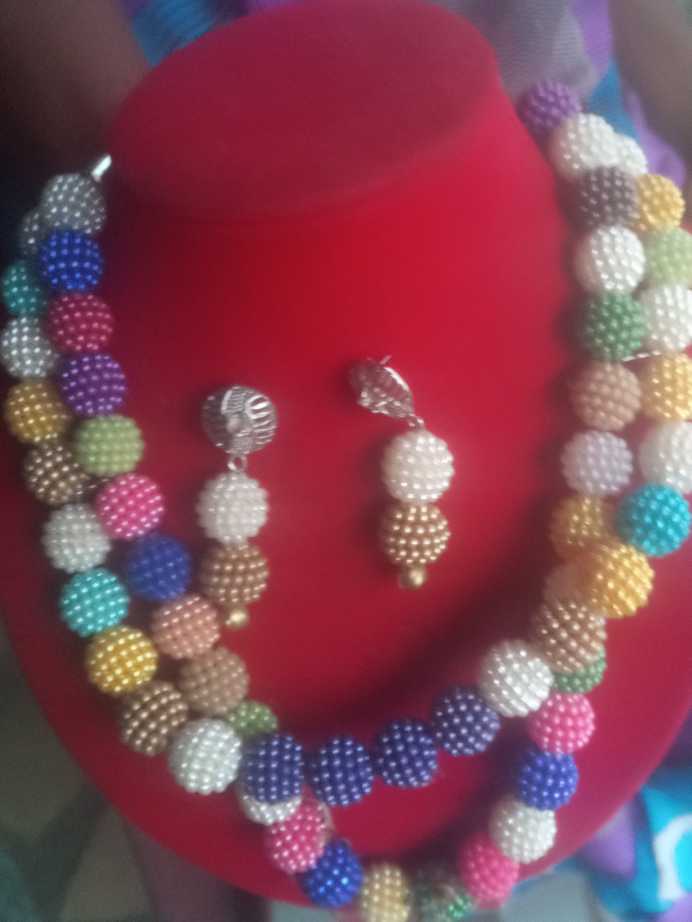 Beaded necklace