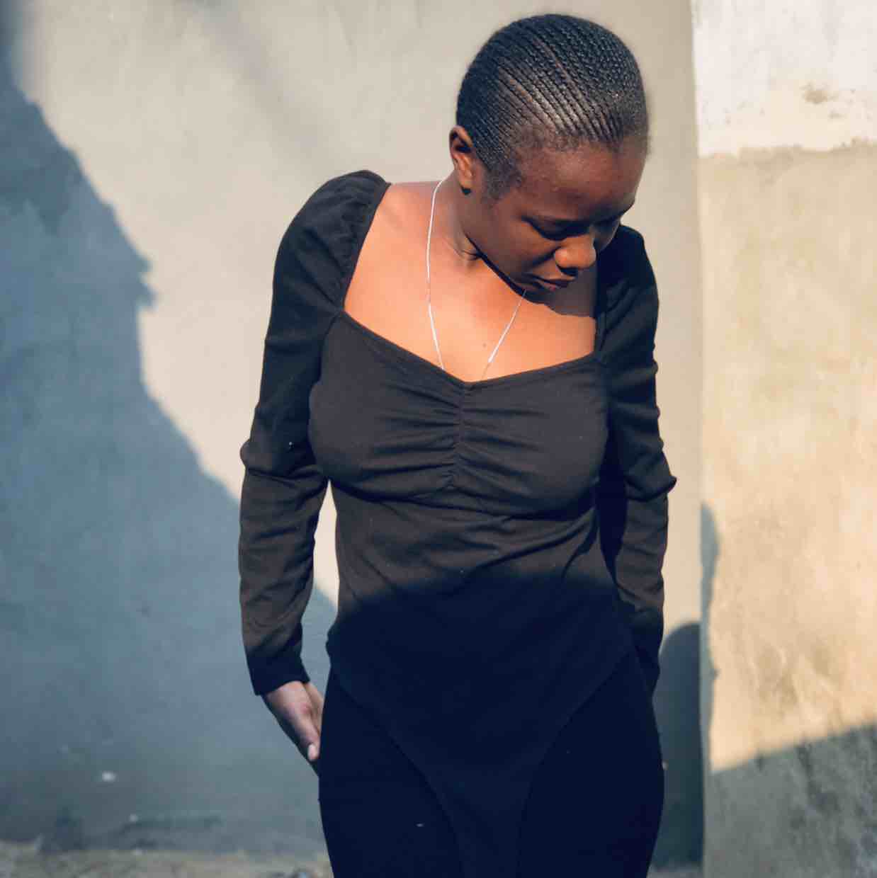 SHEIN long sleeved body top