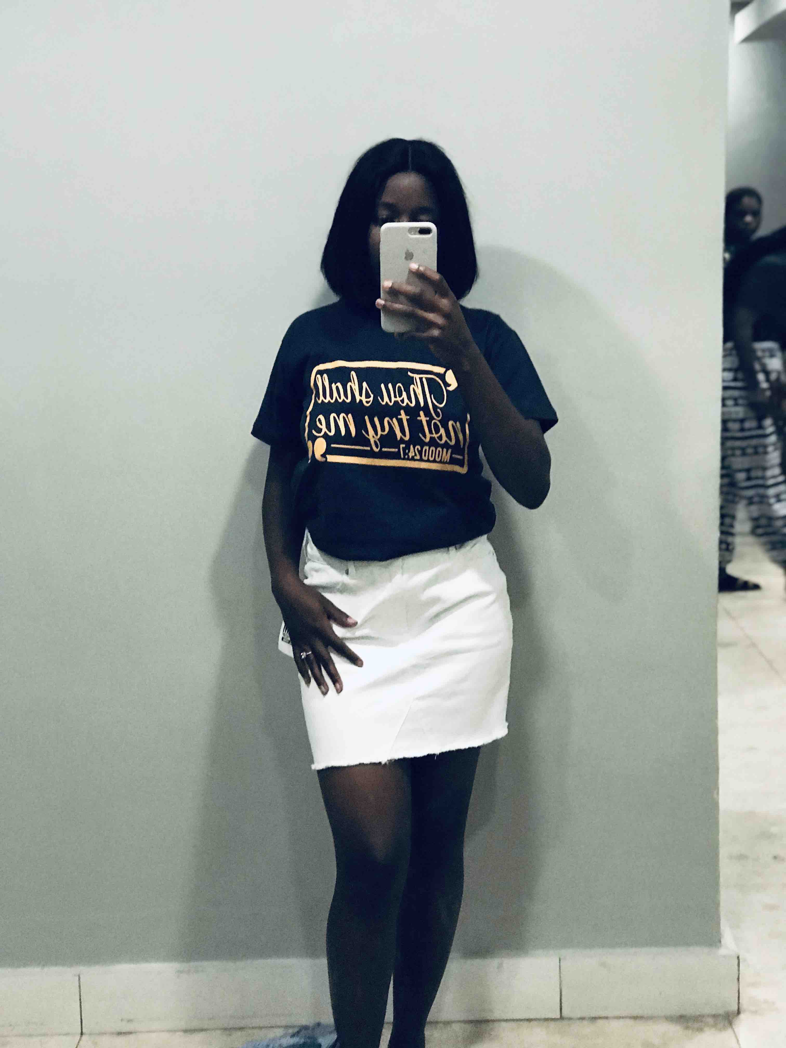 Denim skirts 