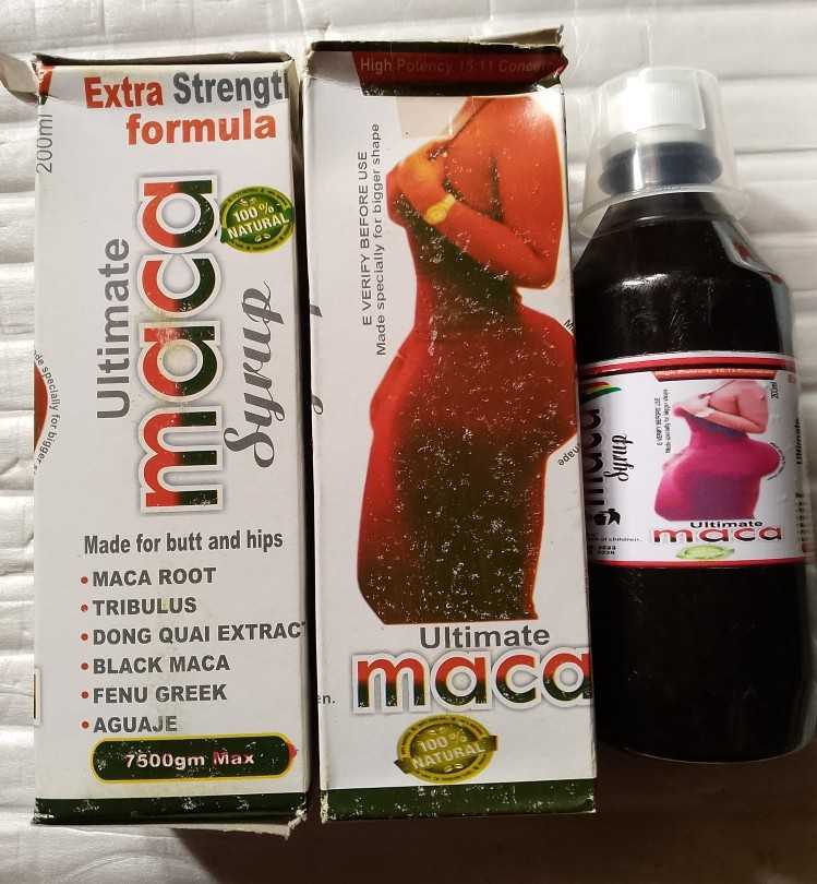 Ultimate Maca Syrup for Big Butt and Hip