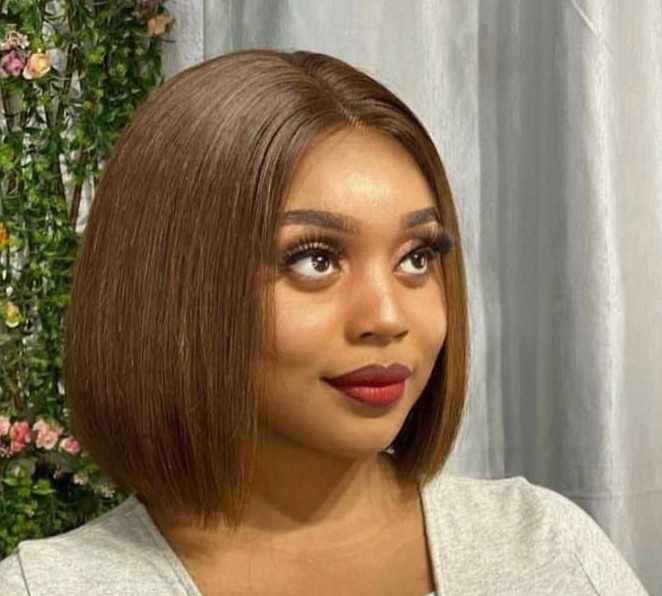 Human hair bob 