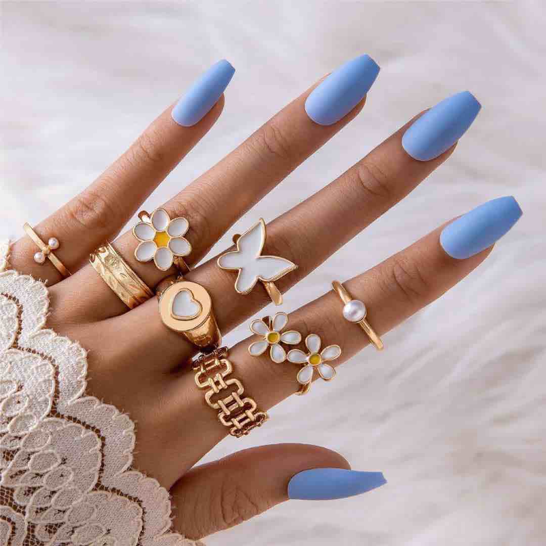 Glamourous Ring Set