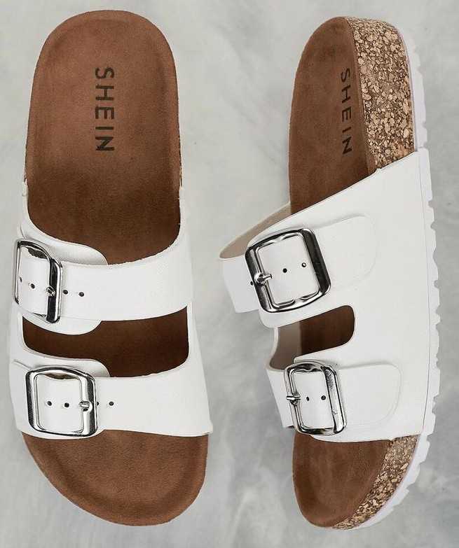 Leather Comfort Slides