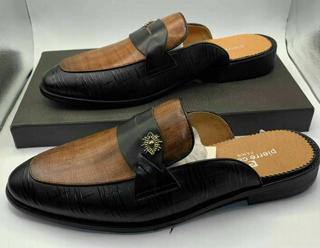 Quality Men's Leather Half Shoes