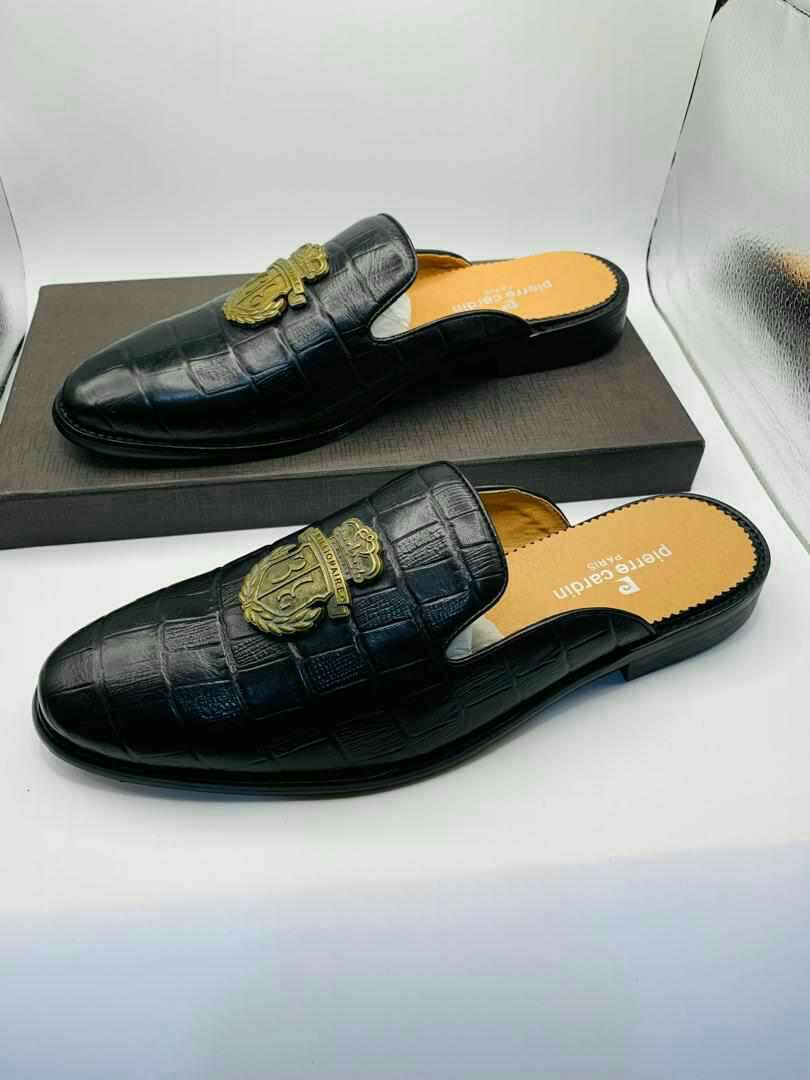 Quality Men's Leather Half Shoes