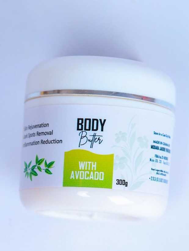 body butter with avocado 