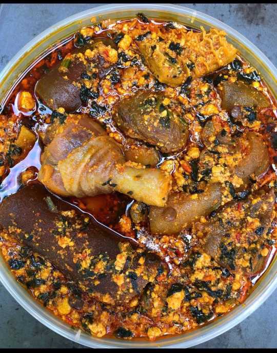 Egusi Soup With chicken 