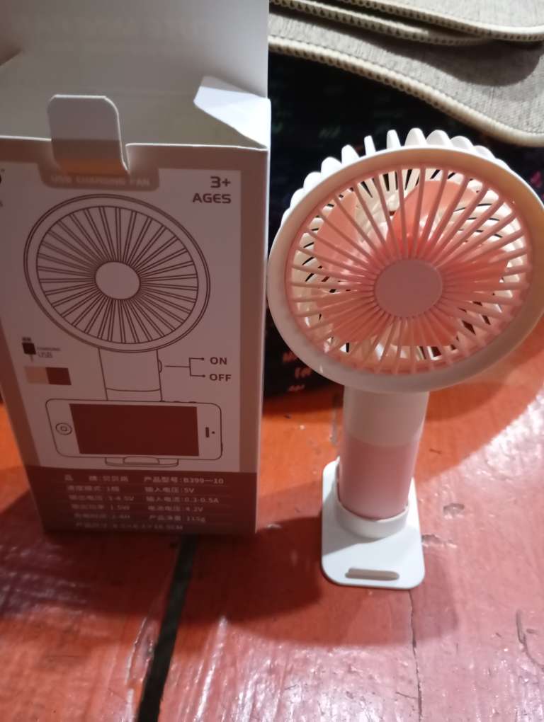 mini rechargeable fan for souvenir 