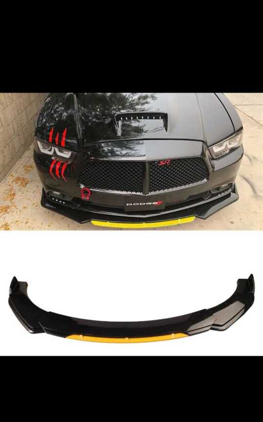 car front bumper skirt spoiler 