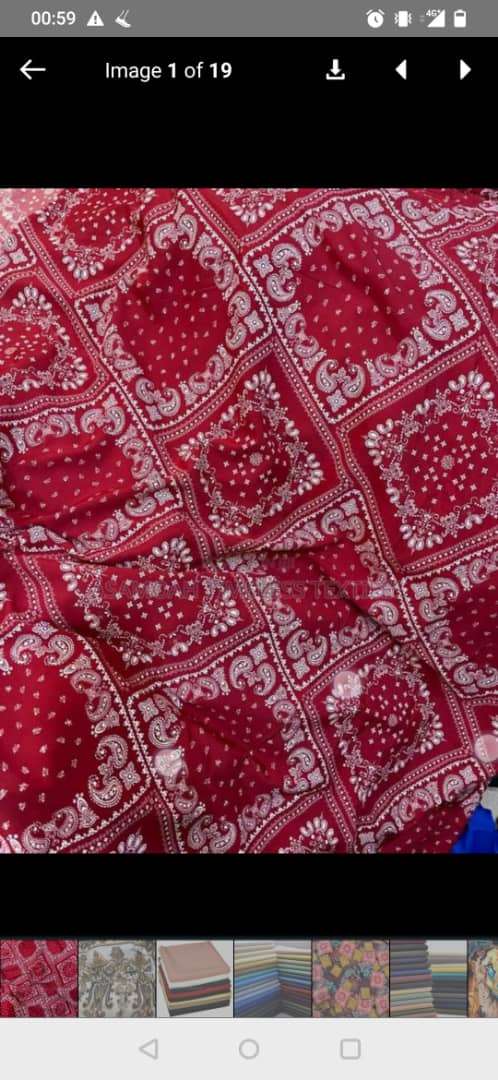 CREPE VINTAGE FABRIC 