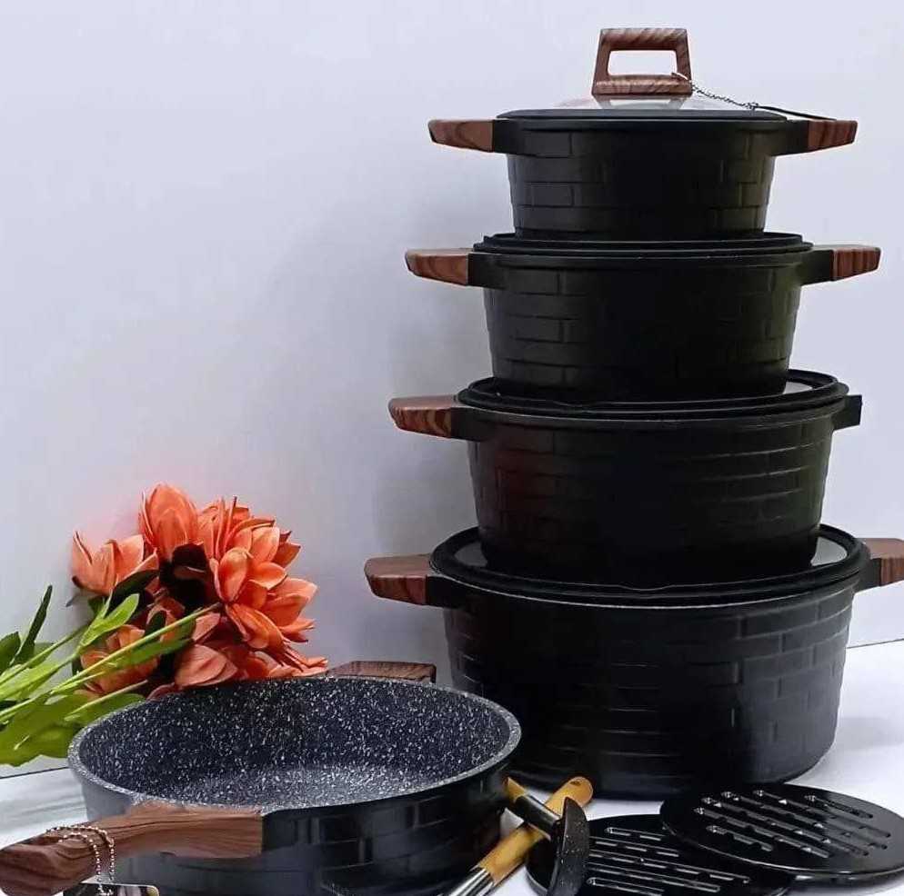 Gourmet Chef's Die Cast Cookware Set