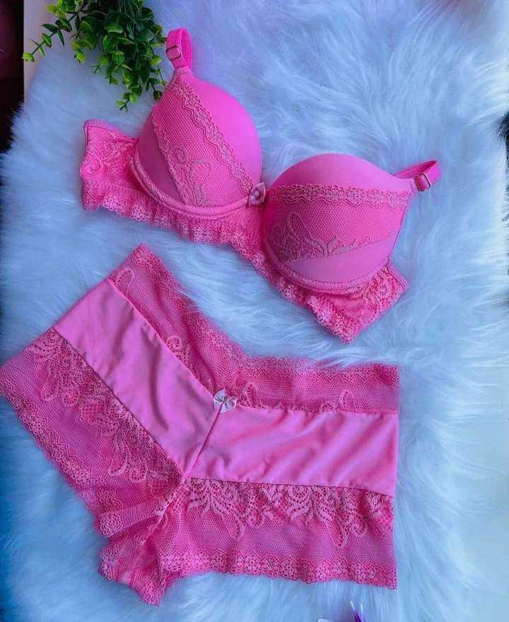 two piece quality panrs and  bra