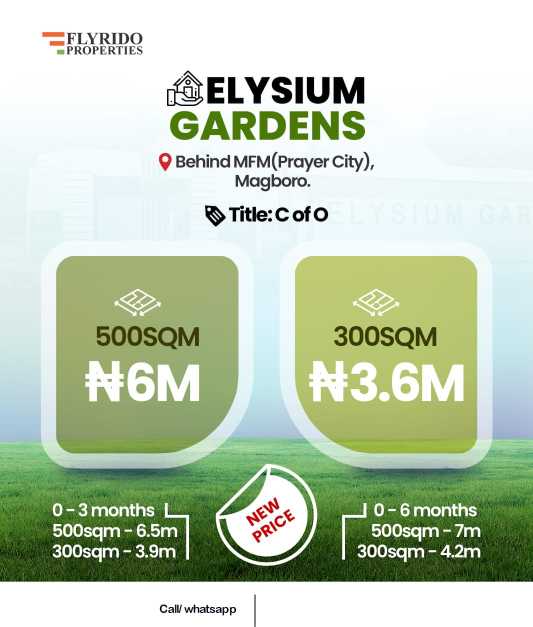 Elysium Gardens, Magboro 