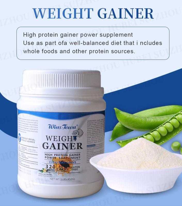 Protein weight gainer