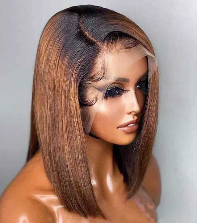 Chestnut Brown Bob Wig