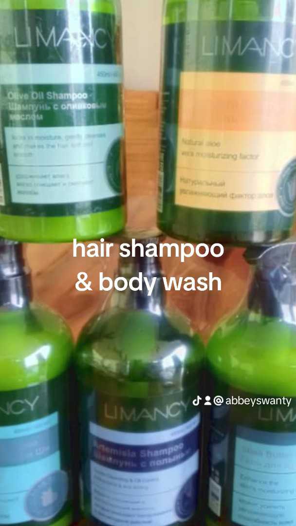 hair and baby wash