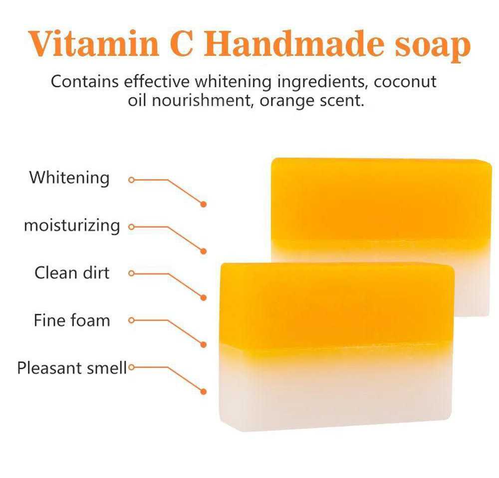 vitamin C  Hand made soap