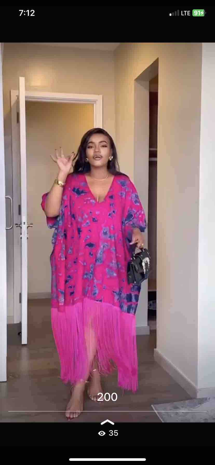 Quality and beautiful free size dress