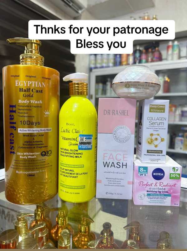 BODY LOTION 🧴🧴+ SHOWER 🚿 GEL + FACIAL CREAM 