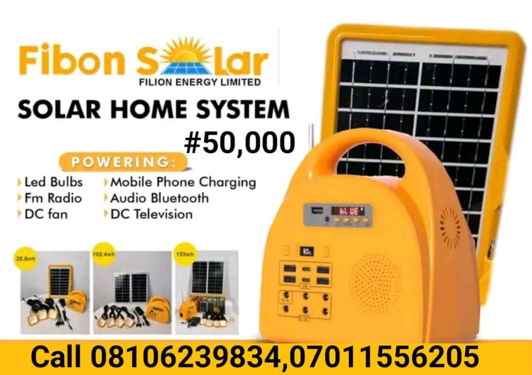 25wh solar kit with inbuilt radio and Bl