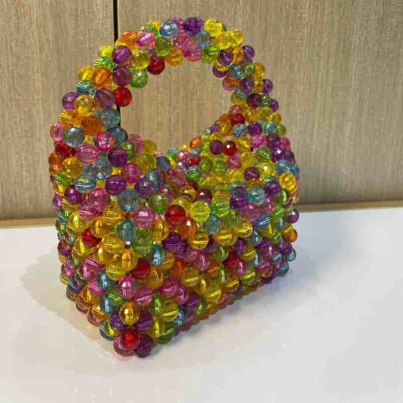 Glamorous Mini Beaded Bag