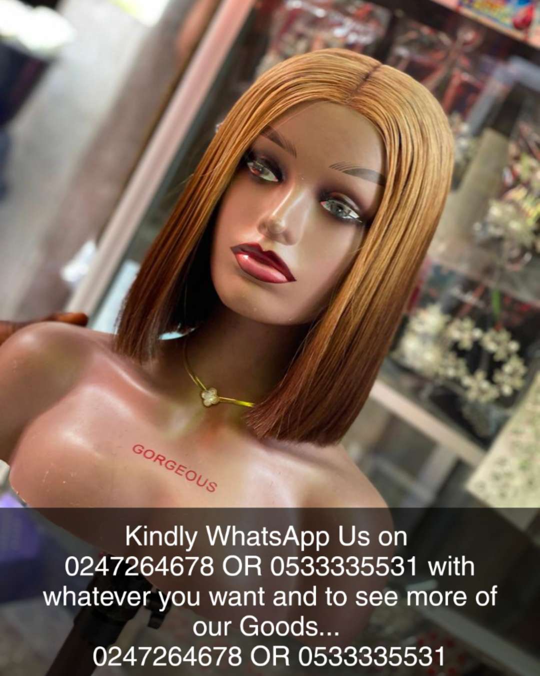 Human hair 