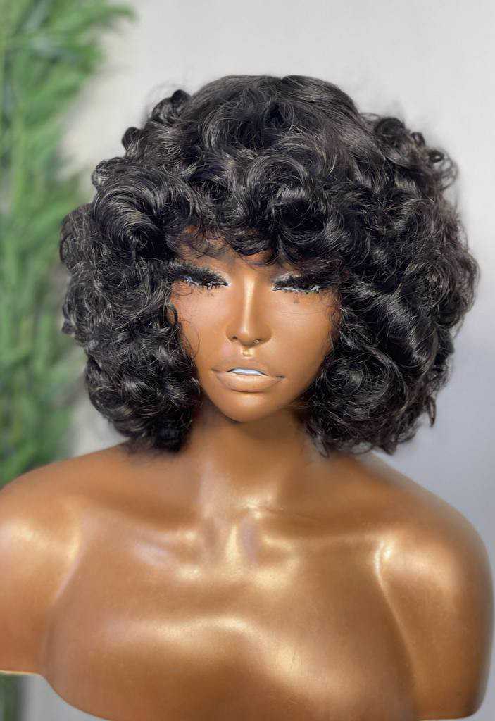 Black Omotola Wig 