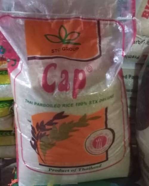 10kg Cap Premium Parboiled Long Grain Ri