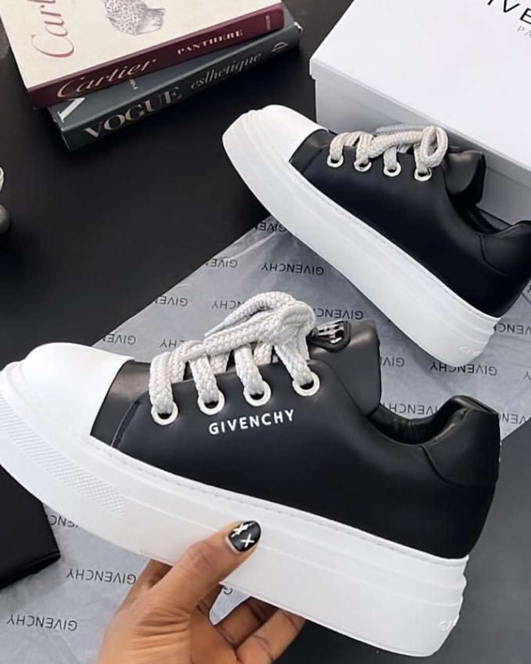 Givenchy Pairs Chunky Sneakers (Boxed)