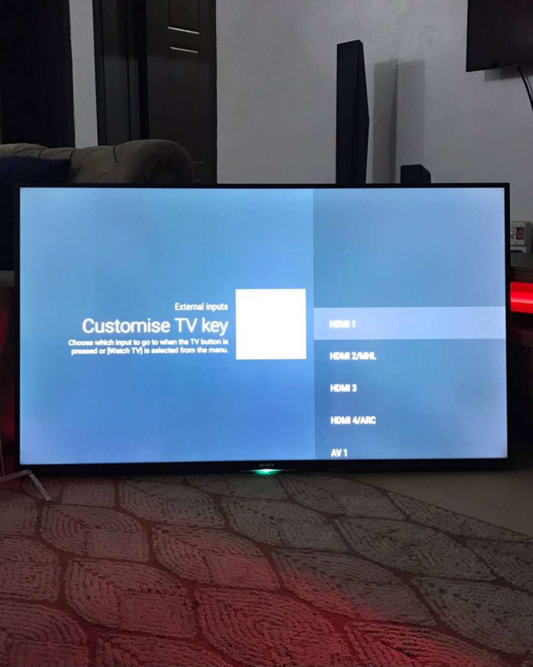 55 Inches Sony 4k Bluetooth Smart TV 