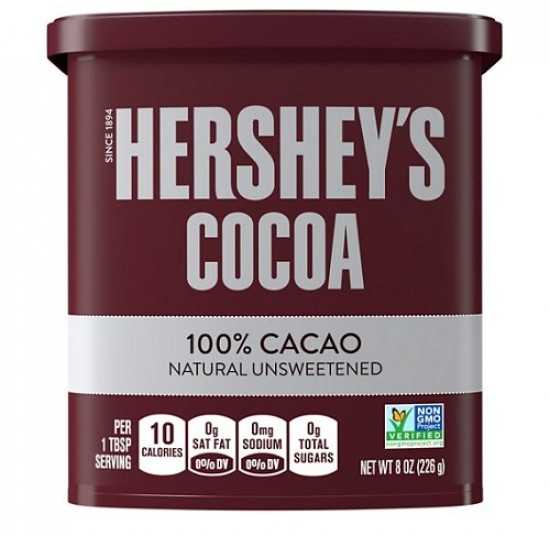 Hershey raw unsweetened cocoa powder 