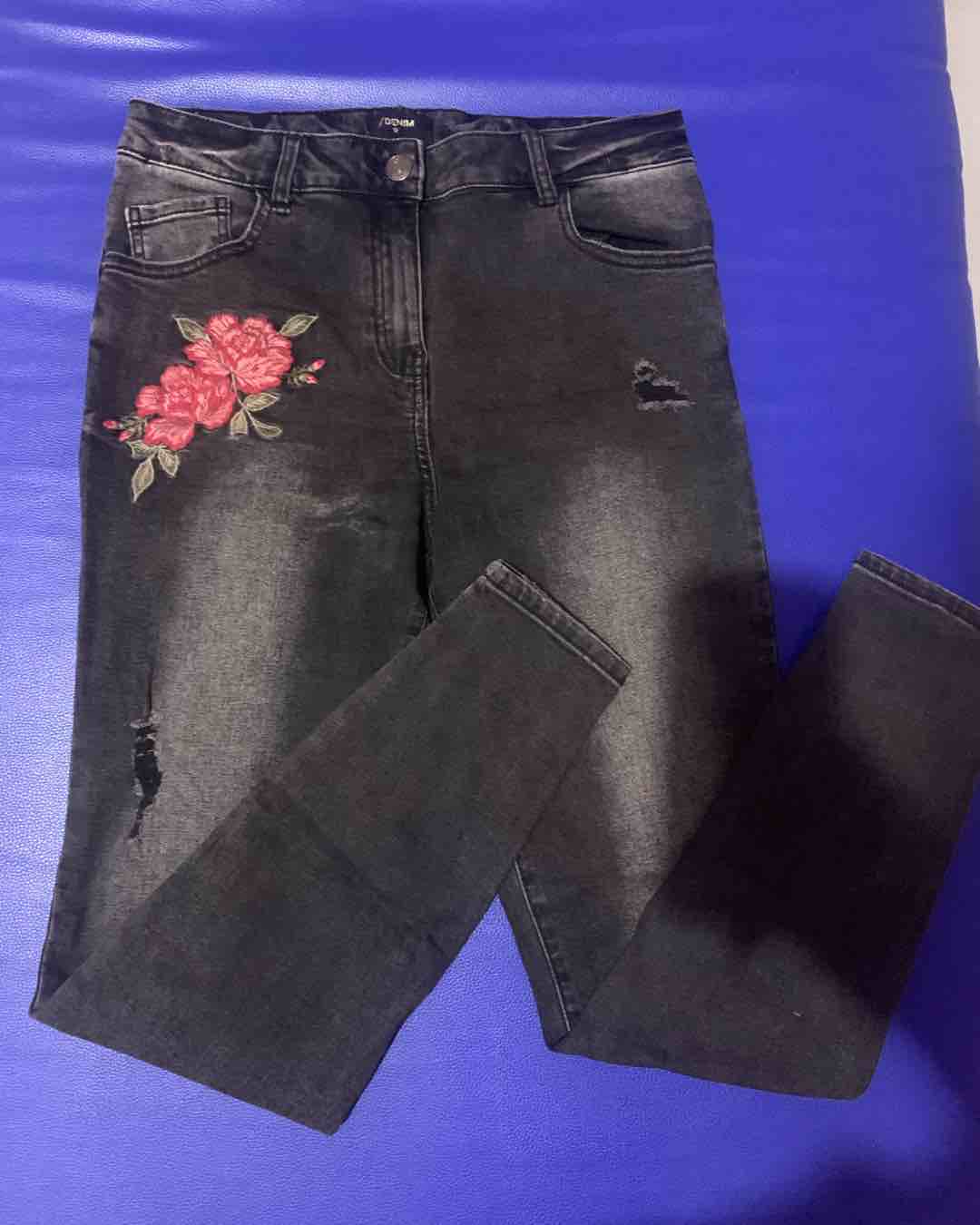 Skinny jeans ,faded black 