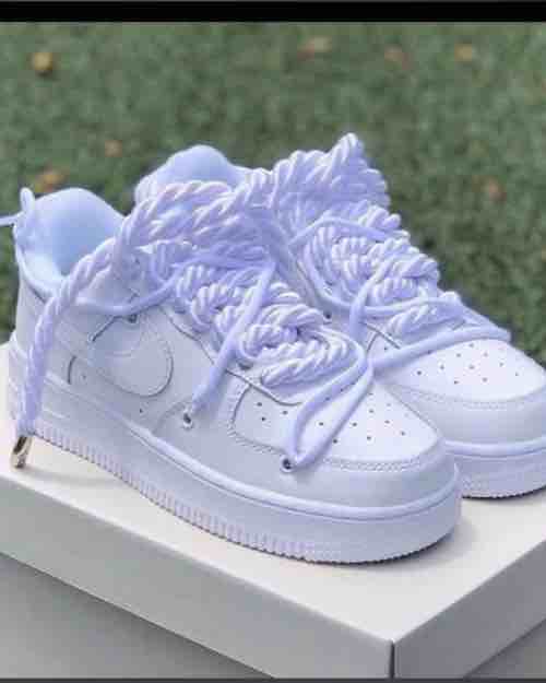 WHITE AIR FORCE SNEAKERS 😍