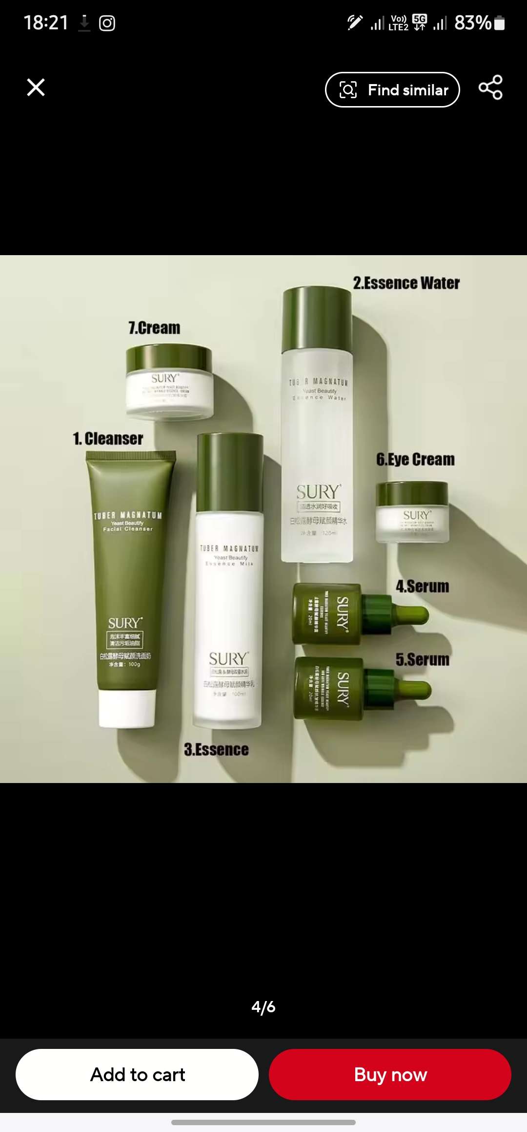 SURY Skincare Moisturizing kit