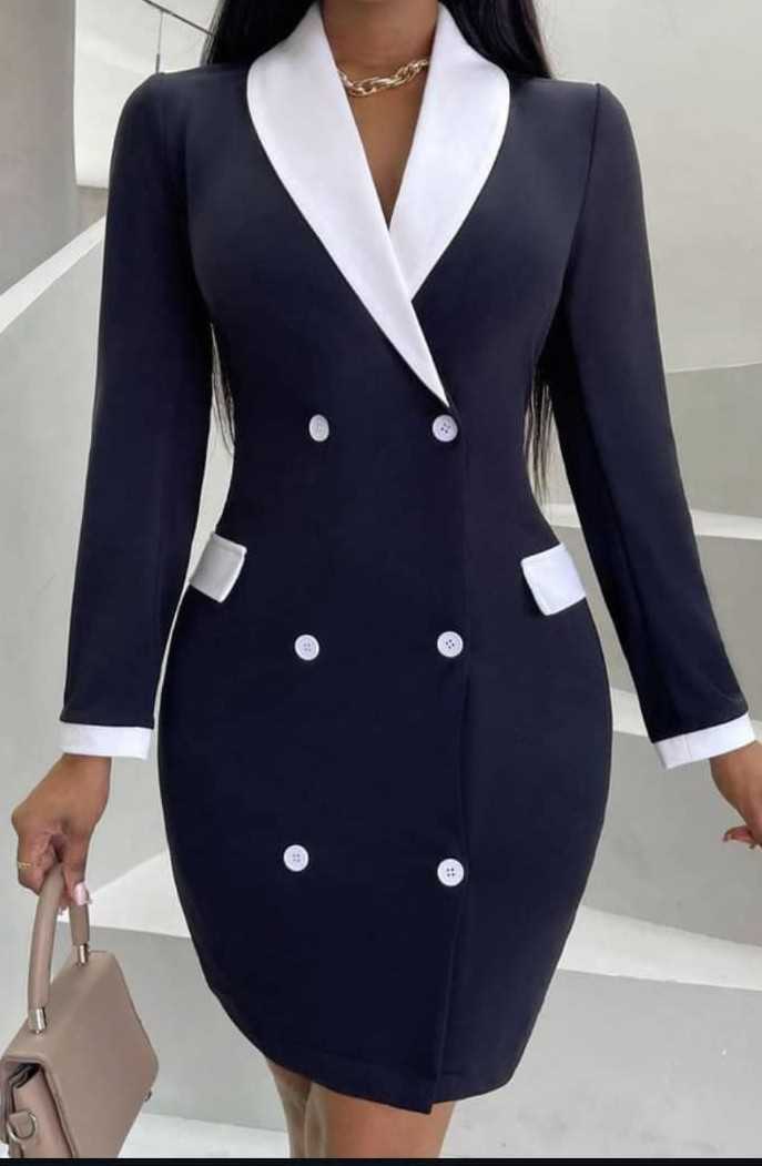 Elegant Blazer Dress