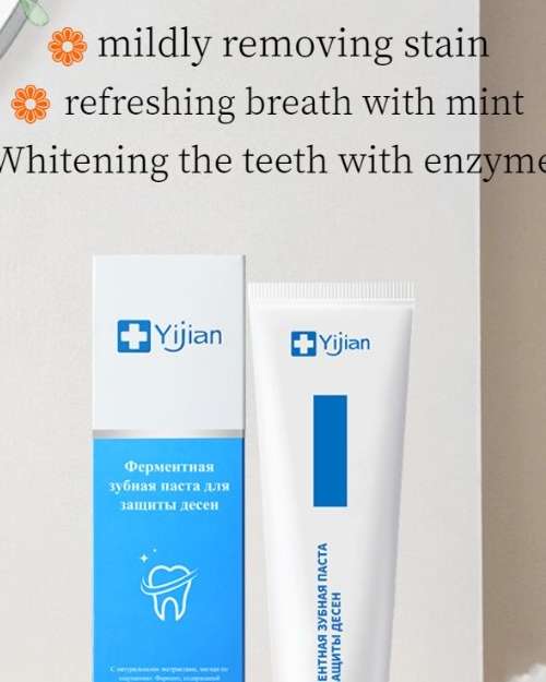 YIJIAN ENZYME TOOTHPASTE.