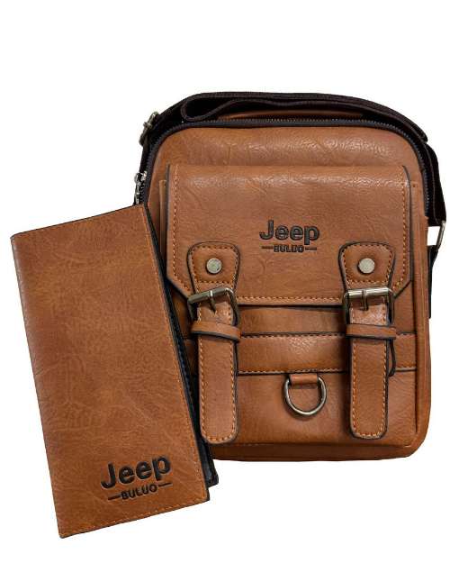 Classic Leather Messenger Bag