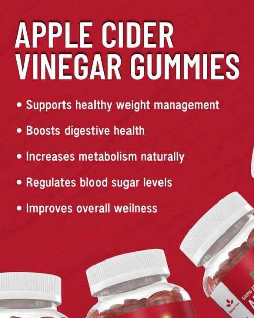 Apple cider vinegar gummies 